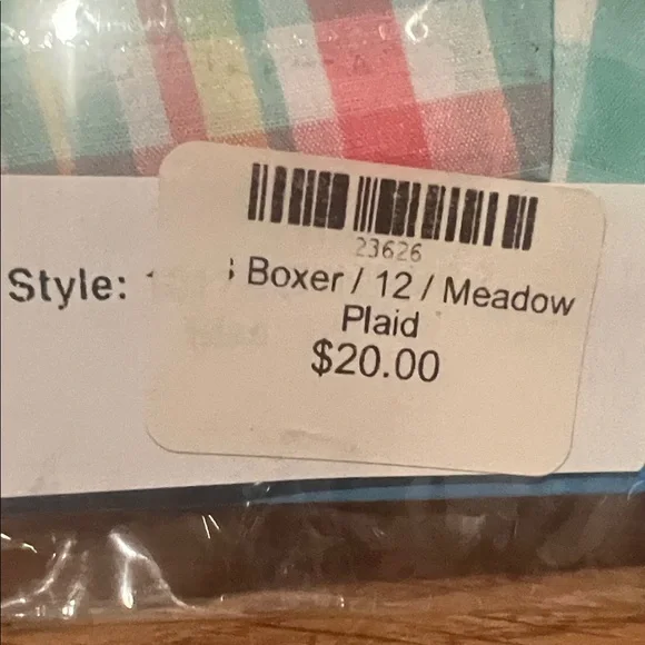 J. Bailey Kids Plaid and Patterned Underwear - Red, Green, Blue, Black - Picture 5 of 6